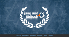 Desktop Screenshot of jungundjuedisch.de