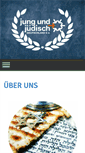 Mobile Screenshot of jungundjuedisch.de